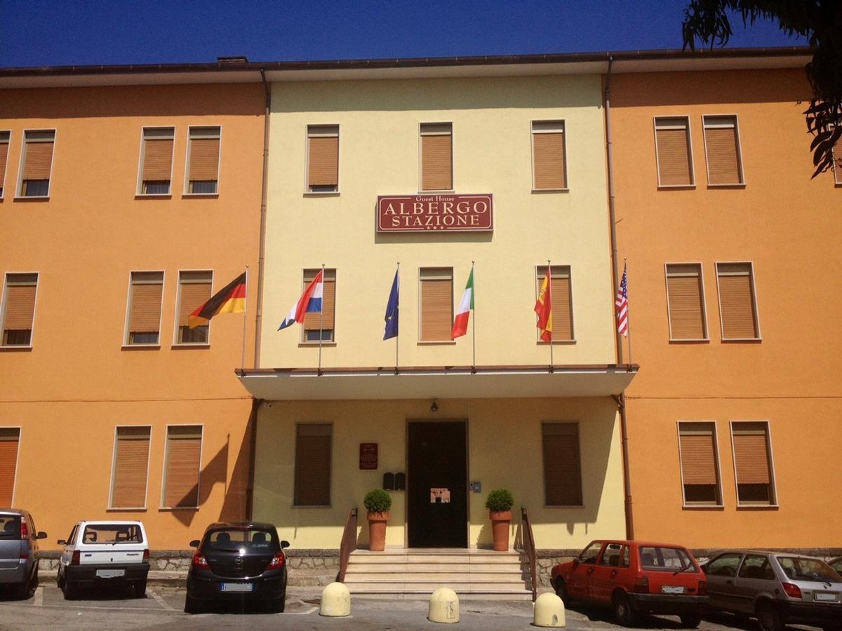 Albergo Stazione Sapri Bagian luar foto